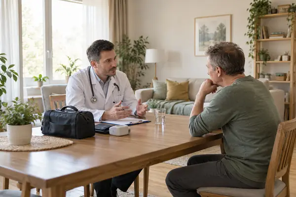 Врач Нарколог и пациент